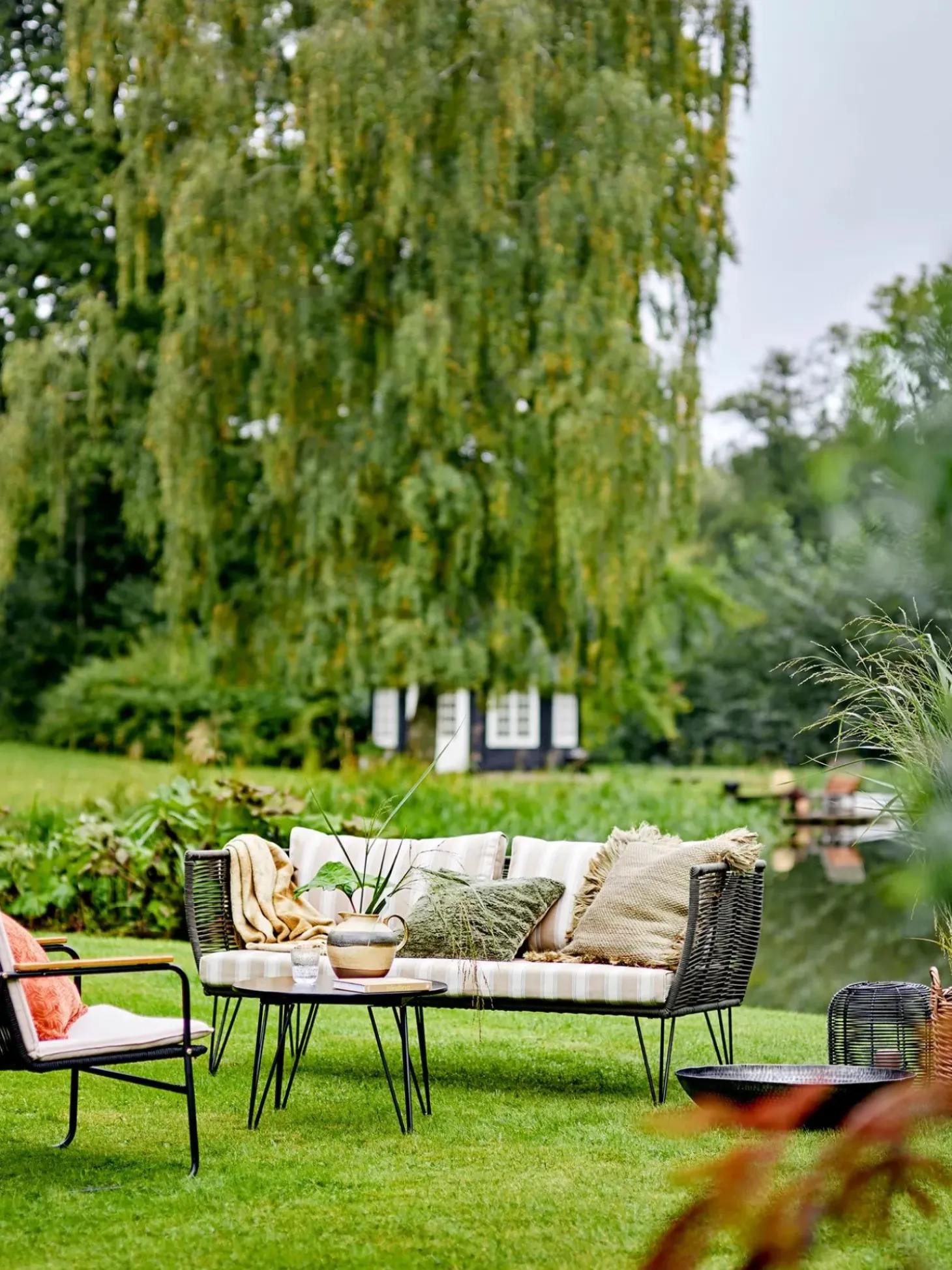 Divano Lounge Da Giardino Hampton