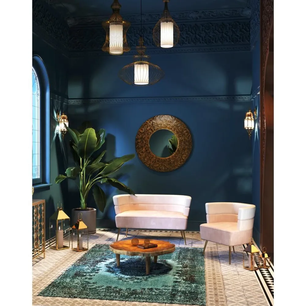 Divano Retro 2 Posti In Velluto Sandwich*Kare Design Best