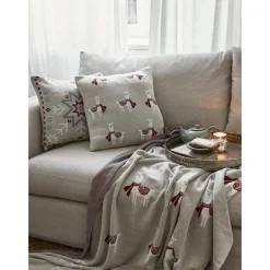 Federa Arredo A Maglia Snowflake*Westwing Collection New