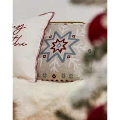 Federa Arredo A Maglia Snowflake*Westwing Collection New