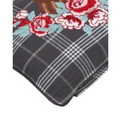 Federa Arredo A Quadri Con Bordino Bear*Westwing Collection Discount