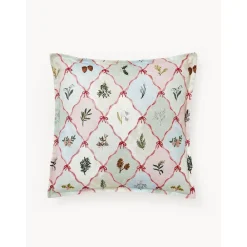 Federa Arredo In Cotone Con Motivo Invernale E Orlo Rialzato Twings*Westwing Collection Fashion