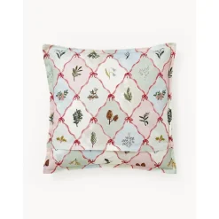 Federa Arredo In Cotone Con Motivo Invernale E Orlo Rialzato Twings*Westwing Collection Fashion