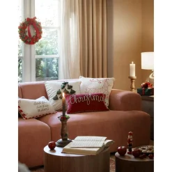 Federa Arredo In Velluto Con Motivo Natalizio E Nappe Skyler*Westwing Collection New