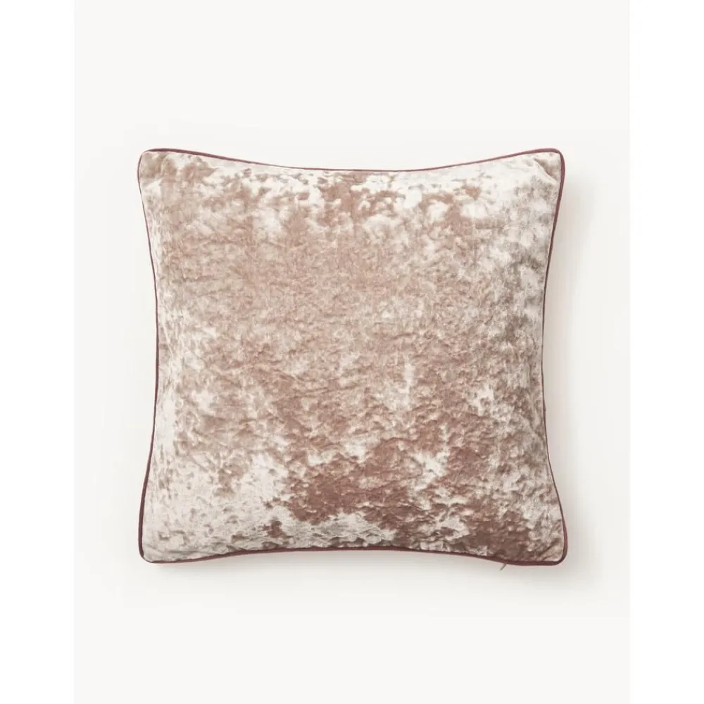 Federa Arredo In Velluto Beige Con Bordino Enid*Westwing Collection Clearance