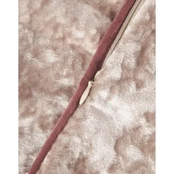 Federa Arredo In Velluto Beige Con Bordino Enid*Westwing Collection Clearance