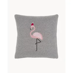 Federa Natalizia A Maglia Con Fenicottero Flamingo*Westwing Collection Hot