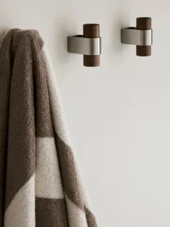 Gancio Da Parete In Legno Di Noce Dowel