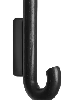 Gancio Da Parete In Legno Di Quercia Umbrella, In Diverse Dimensioni