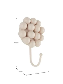 Gancio Da Parete In Porcellana Benevento 2 Pz