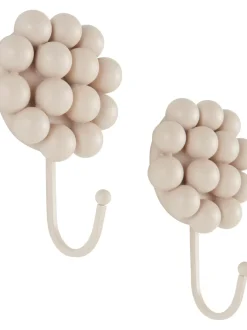 Gancio Da Parete In Porcellana Benevento 2 Pz