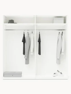 Guardaroba Componibile Con Ante Battenti Simone, Larg. 200 Cm, In Diverse Varianti