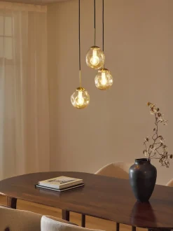 Lampada A Sospensione A Grappolo In Vetro Amora