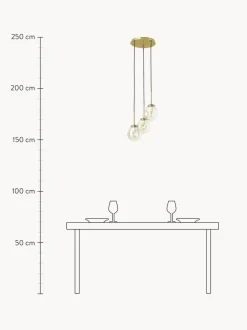 Lampada A Sospensione A Grappolo In Vetro Amora