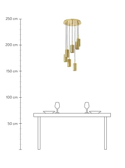 Lampada A Sospensione A Grappolo Arvo