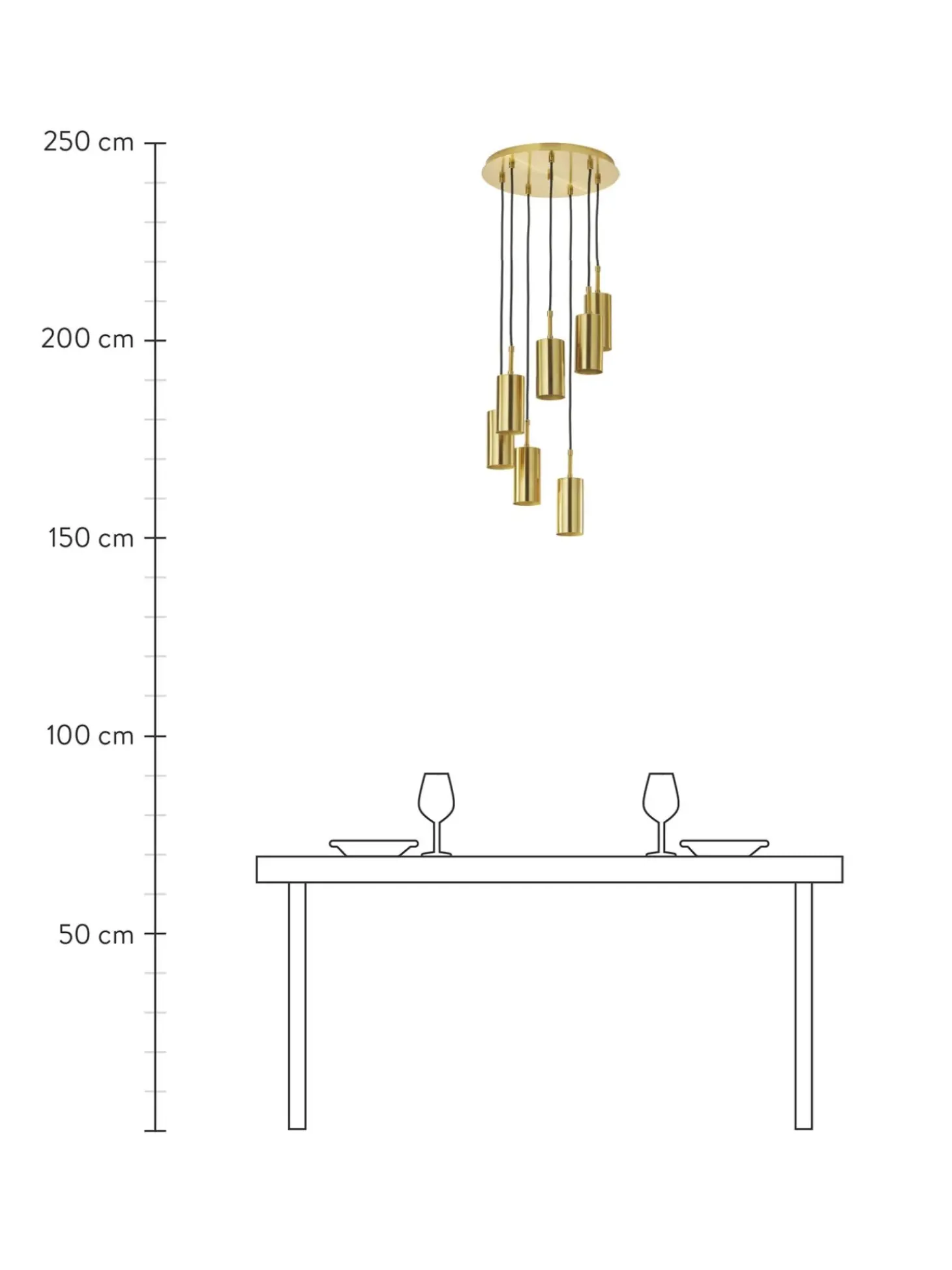 Lampada A Sospensione A Grappolo Arvo