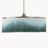 Lampada A Sospensione Con Frange Regency