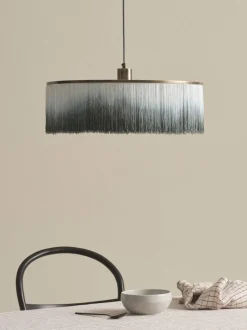Lampada A Sospensione Con Frange Regency