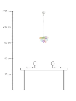 Lampada A Sospensione Con Sfere Di Vetro Gross Solo