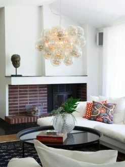 Lampada A Sospensione Con Sfere Di Vetro Gross Grande