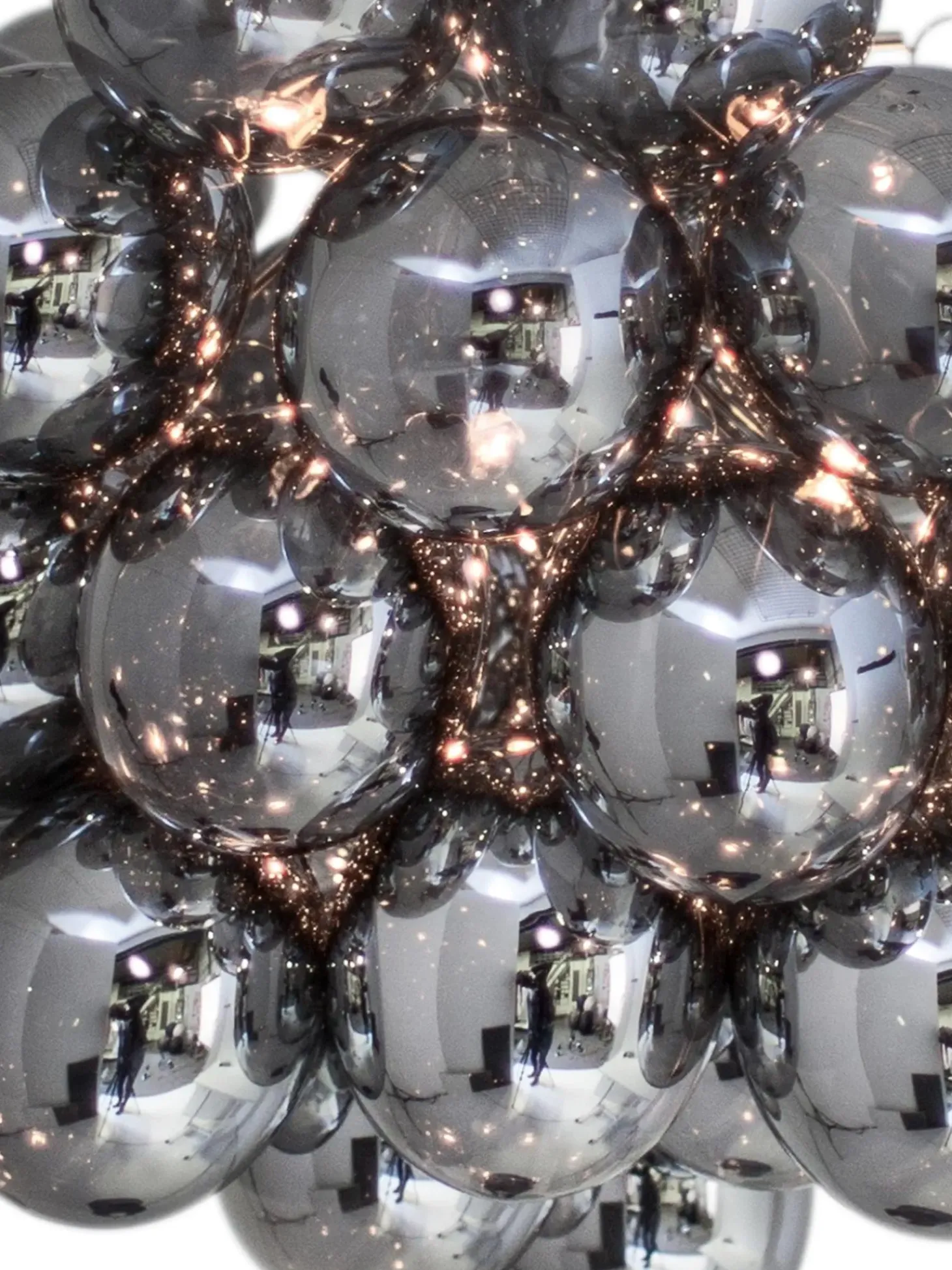 Lampada A Sospensione Con Sfere Di Vetro Gross