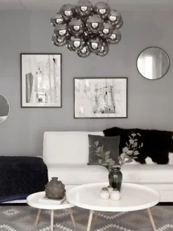 Lampada A Sospensione Con Sfere Di Vetro Gross