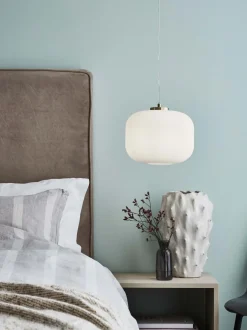 Lampada A Sospensione Con Paralume In Vetro Sober