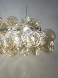 Lampada A Sospensione Con Sfere Di Vetro Gross Bar