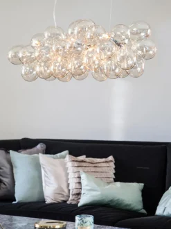 Lampada A Sospensione Con Sfere Di Vetro Gross Bar