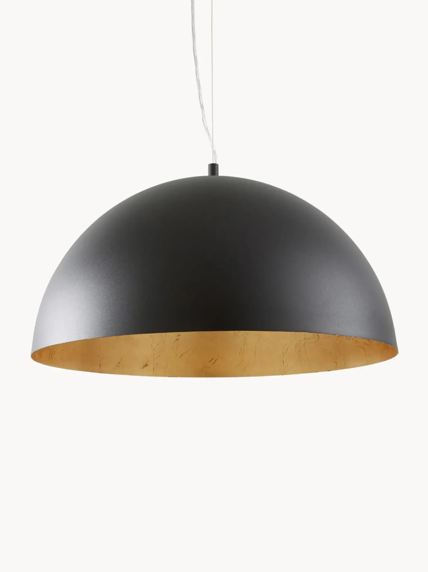 Lampada A Sospensione Con Decoro Dorato Brad