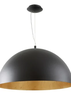 Lampada A Sospensione Con Decoro Dorato Brad