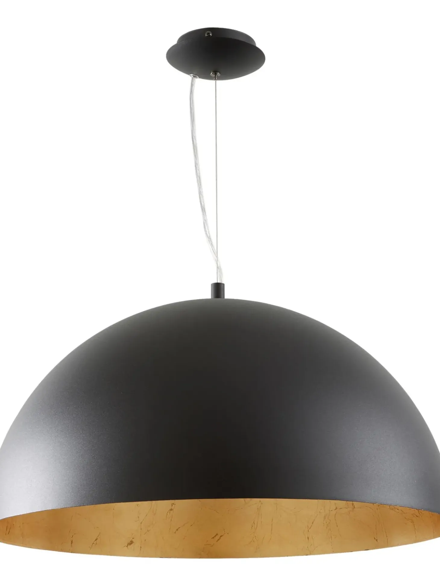 Lampada A Sospensione Con Decoro Dorato Brad