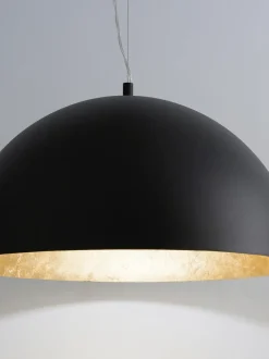 Lampada A Sospensione Con Decoro Dorato Brad