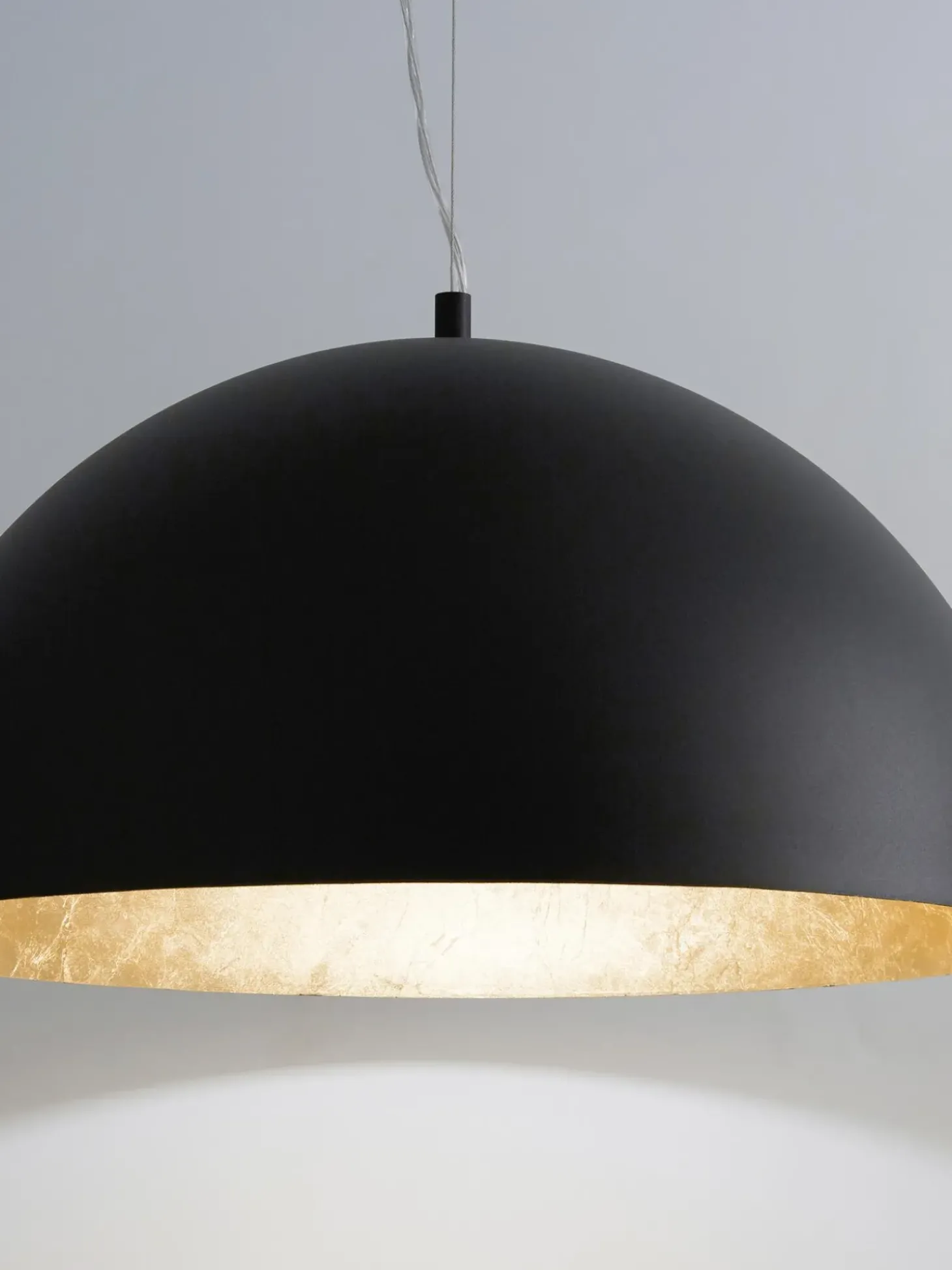 Lampada A Sospensione Con Decoro Dorato Brad