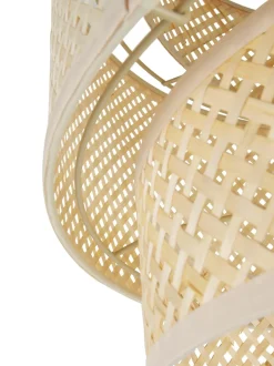 Lampada A Sospensione Di Design In Bambu Finja