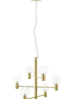 Lampada A Sospensione Grande Con Sfere In Vetro Unique