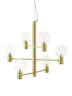 Lampada A Sospensione Grande Con Sfere In Vetro Unique