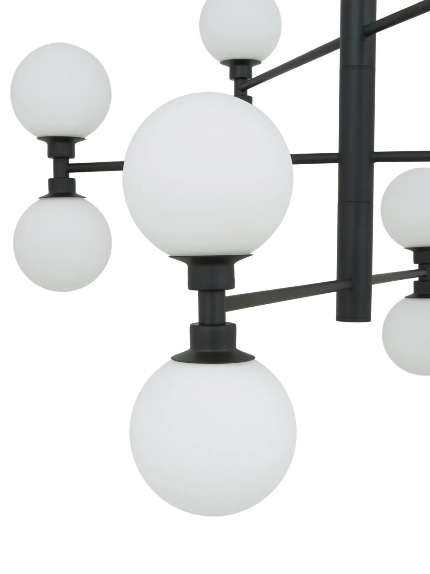 Lampada A Sospensione Grande Con Sfere In Vetro Grover