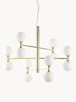 Lampada A Sospensione Grande Con Sfere In Vetro Grover