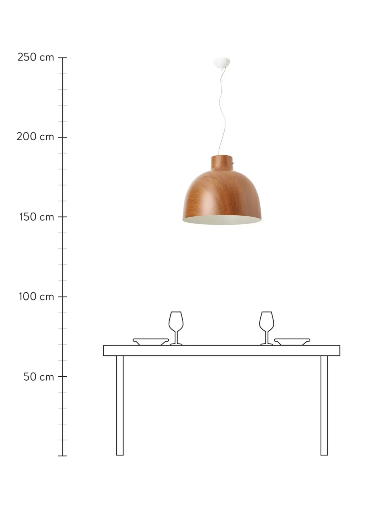 Lampada A Sospensione Grande Bellissima