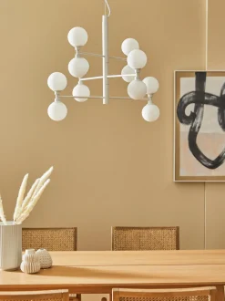 Lampada A Sospensione Grande Con Sfere In Vetro Grover