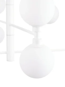 Lampada A Sospensione Grande Con Sfere In Vetro Grover