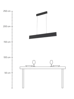 Lampada A Sospensione Grande A Led Step
