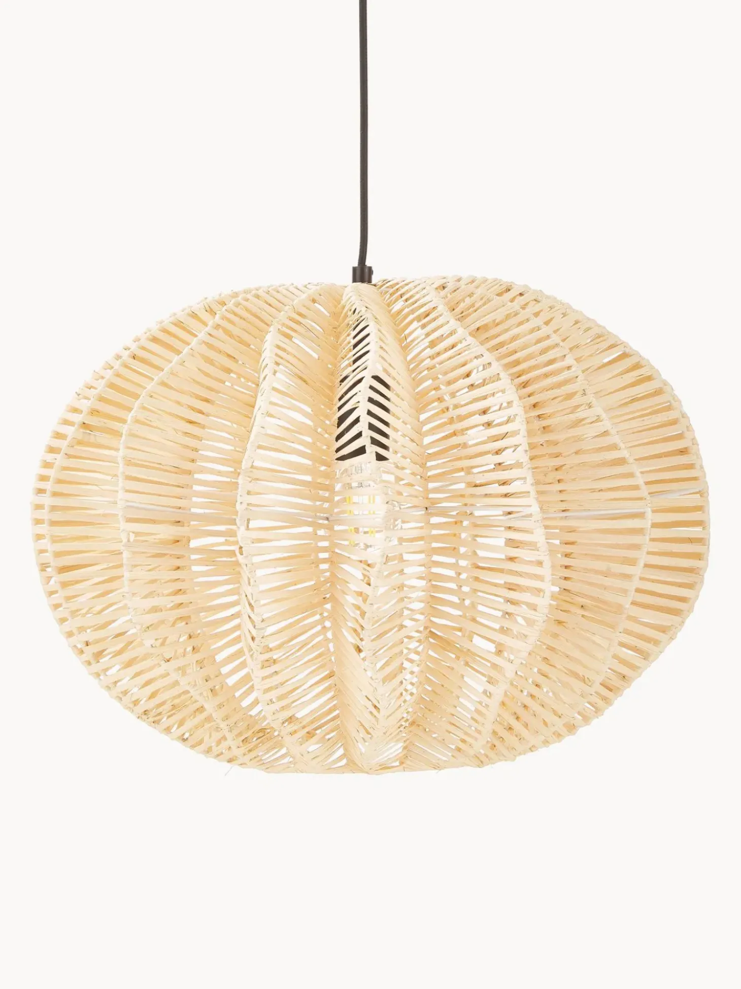 Lampada A Sospensione In Rattan Ufe