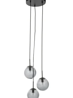 Lampada A Sospensione In Vetro Fume Edie