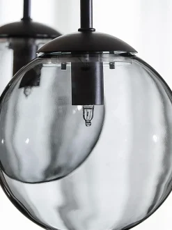 Lampada A Sospensione In Vetro Fume Edie