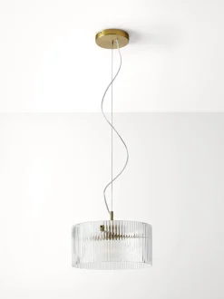 Lampada A Sospensione In Vetro Emmi