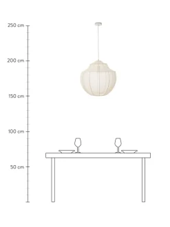 Lampada A Sospensione In Tessuto Intrecciato Beau