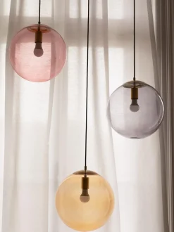 Lampada A Sospensione In Vetro Bao