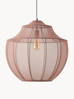 Lampada A Sospensione In Tessuto Intrecciato Beau